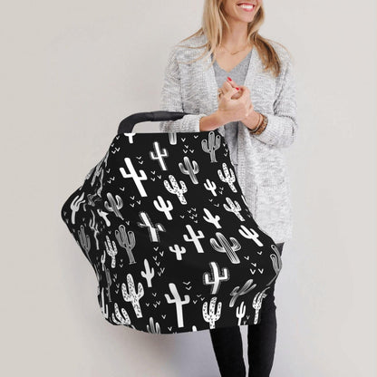 Cute Butterfly Baby Stuff Car Seat Covers Baby Multi-Use Car Seat Canopy Carrier Cover, Breathable Breastfeeding Cover Boys & Girls