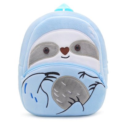NICE CHOICE Cute Toddler Backpack Toddler Bag Plush Animal Cartoon Mini Travel Bag for Baby Girl Boy 2-6 Years(Grey Elephant)