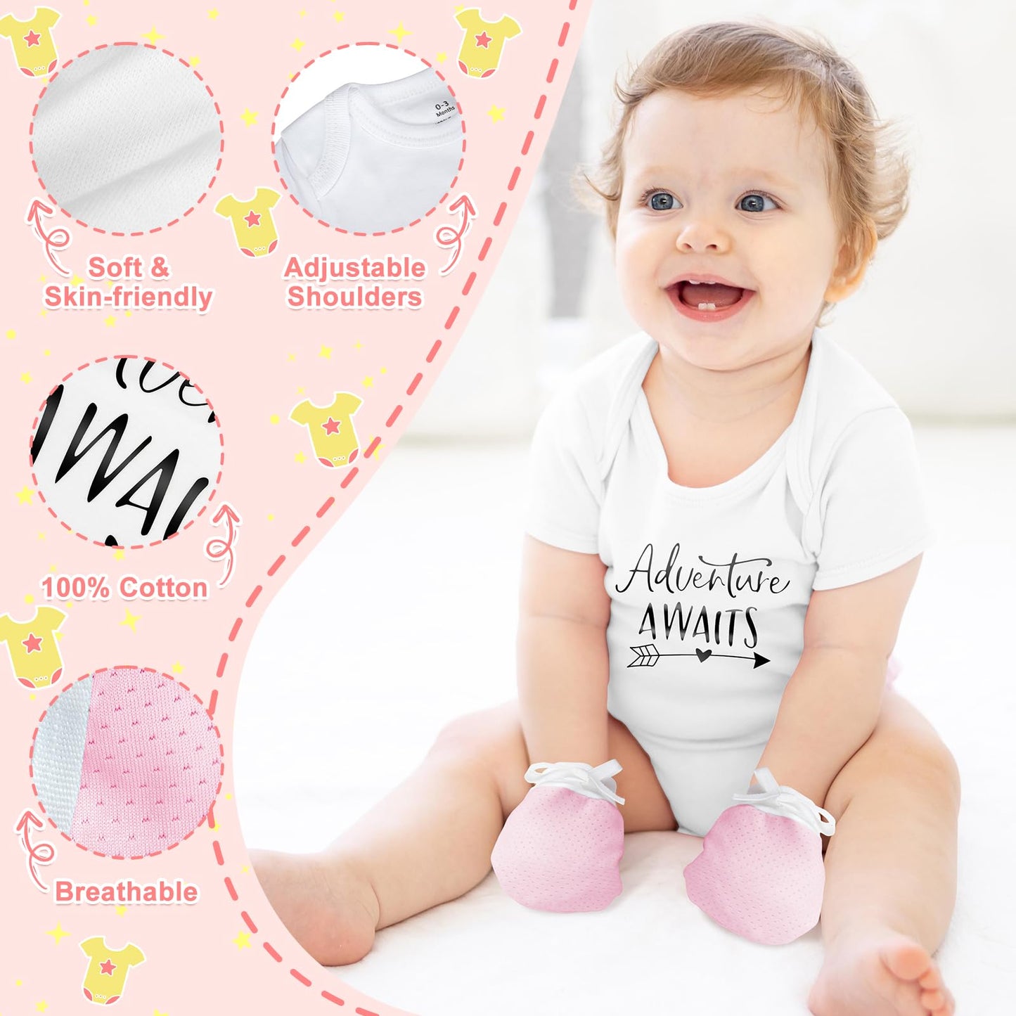 Baby Boy Gifts for Baby Shower, 10Pcs Newborn Baby Shower Boy Gift, Premium & Exquisite Welcome Baby Gift Basket Set Baby Boy Shower Gifts, Baby Boy Gift Basket Set & Baby Boy Gifts Set