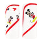 Disney Cudlie Baby Girl Minnie Mouse 2 Pack Rolled/Carded Hooded Towels in Happy Dots Print