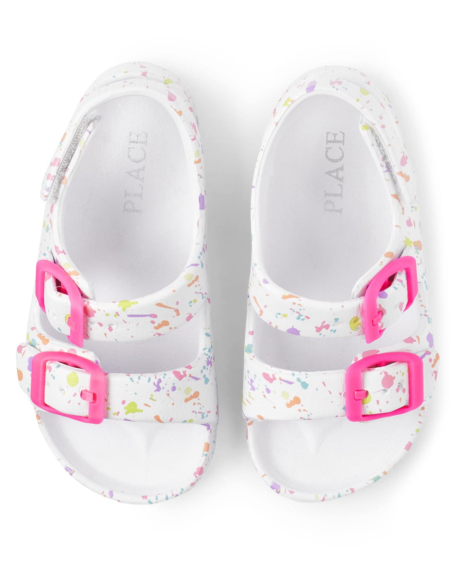 The Children's Place Girl's Baby Toddler Everyday Slide Sandals with Backstrap