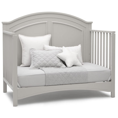 Delta Children Perry 6-in-1 Convertible Crib - Greenguard Gold Certified, Bianca White