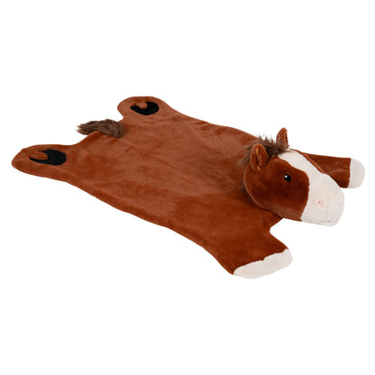 Plush PlushieRugs - Animal Rug for Kids Room, Fluffy Nursery and Fur Kids Rugs for Playroom - Big Large Stuffed Animals Irregular Shaped Rug that Works Great as Woodland Nursery Decor (Dinosaur)