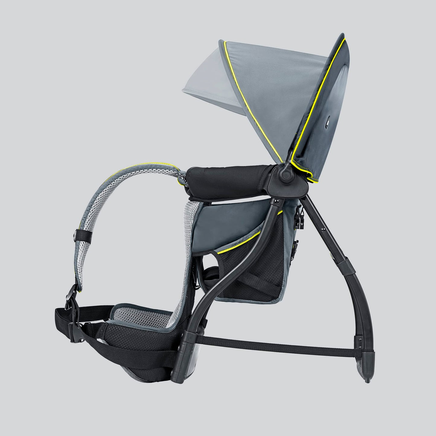 Chicco SmartSupport Aluminum Frame Backpack Carrier, Lightweight Baby Backpack Carrier | Solar/Grey - New Model