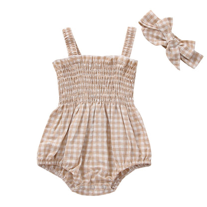 Baby Girls Summer Denim Romper Clothes Dress Newborn Onesie Sunsuit 3 6 9 12 18 Months One-Piece Jumpsuits Outfits