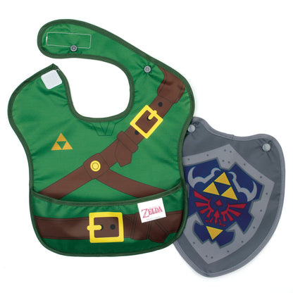 Bumkins Disney Bibs for Girl or Boy, SuperBib Baby and Toddler 6-24 Months, Essential Must Have for Eating, Feeding, Baby Led Weaning, Mess Saving Waterproof Soft Fabric, 3-pk Pooh Bear and Friends