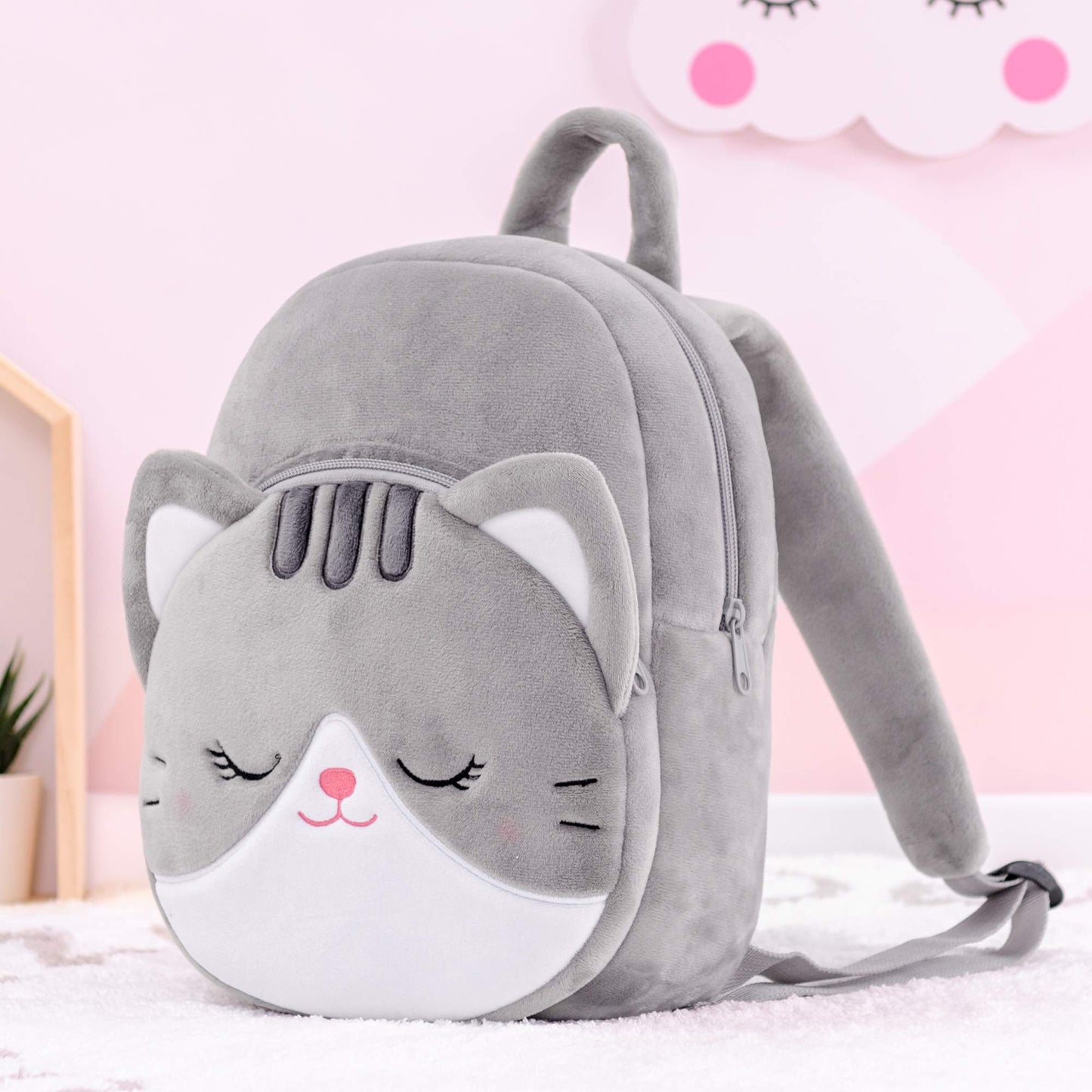 Lazada Girls Backpack with Doll Toddler Toys Baby Girls Gifts Rag Dolls 9.5“