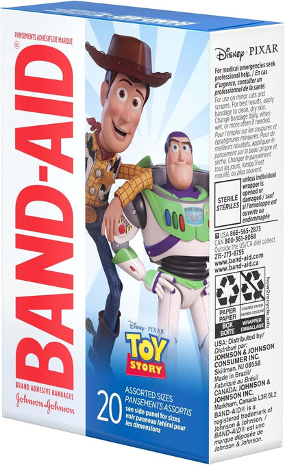 Band-Aid Disney/Pixar Toy Story 4 Assorted Sizes Adhesive Bandages (Pack of 2)