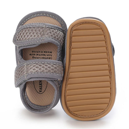 Timatego Baby Boys Girls Sandals Non Slip Soft Sole Outdoor Athletic Shoes Infant Toddler First Walker Crib Summer Shoes 3-18 Months
