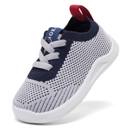 MORENDL Toddler Shoes Baby Walking Sock Shoes Infant Sneakers 0-4 Years Boy Girl Barefoot Tennis Shoe Non-Slip Brethable