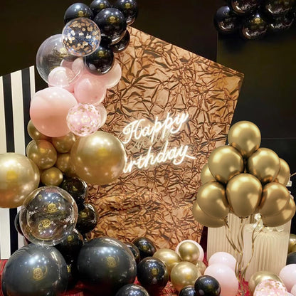 Boho Balloon Garland Arch Kit, 156Pcs Dusty Pink Pastel Brown Metallic Champagne Gold White Balloons for Wedding Baby Bridal Shower Engagement Anniversary Birthday Decorations