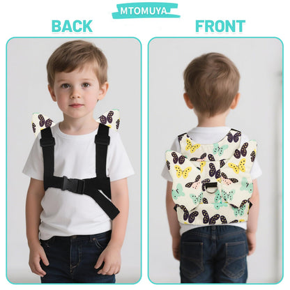 Toddler Harness with Anti Lost Wrist Link - Baby Safety Leash for Kids for Travel for Crowded Parks, Airports