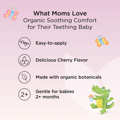 Hyland's Baby Organic Daytime and Nighttime Soothing Drops Combo Pack, Drops for Oral Discomfort, 2 oz.
