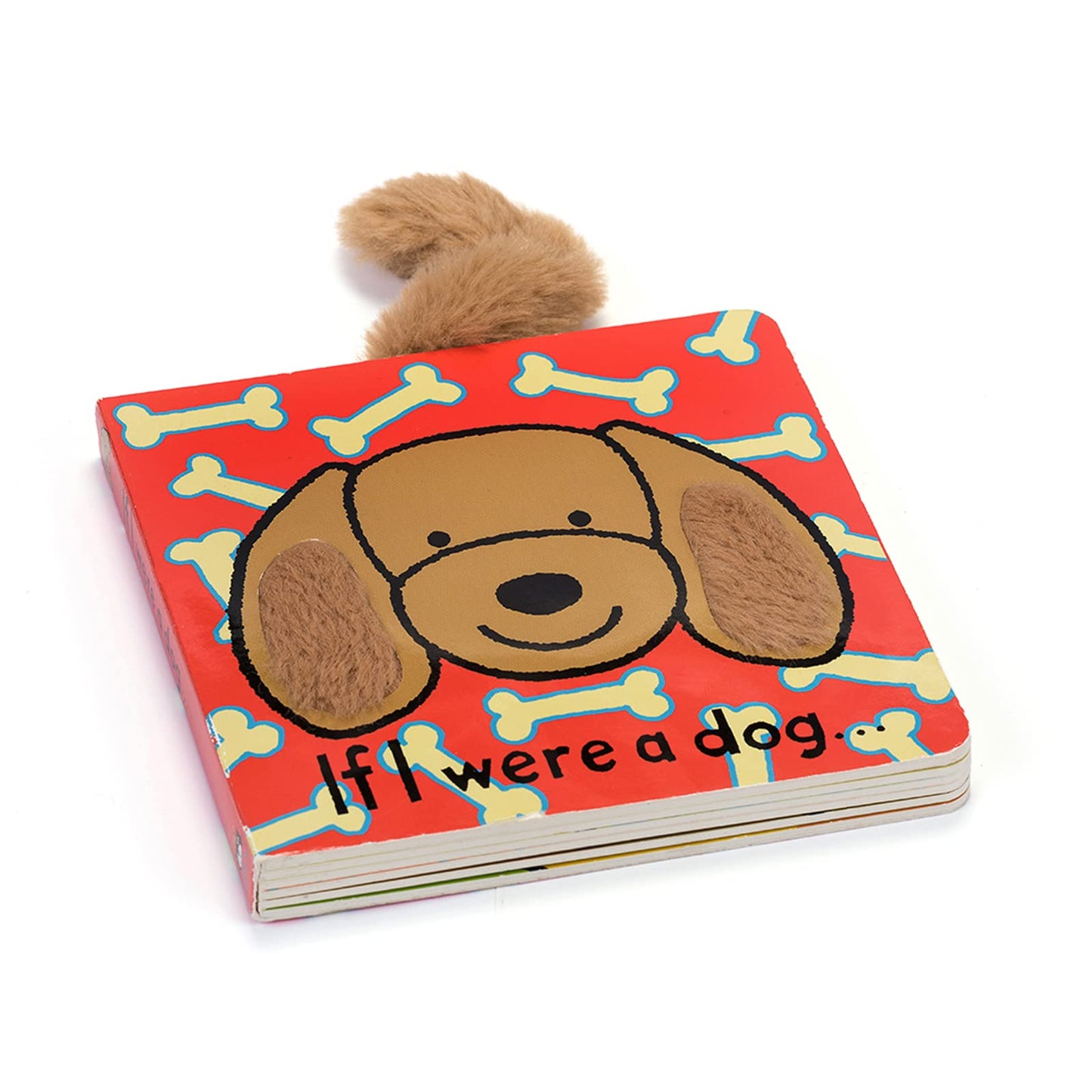 Jellycat If I were a Dinosaur: A Touch and Feel Board Book Children's Book - Baby Gift