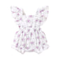 Happy Town Newborn Baby Girl Clothes Infant Summer Romper Sleeveless Floral Cute Outfits One Piece Jumpsuit Bodysuit