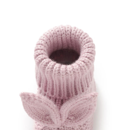 Baby Booties Newborn First Walkers Soft Knit Boots Warm Knitted Crib Shoes for Boy Girl Crochet Infant Sock