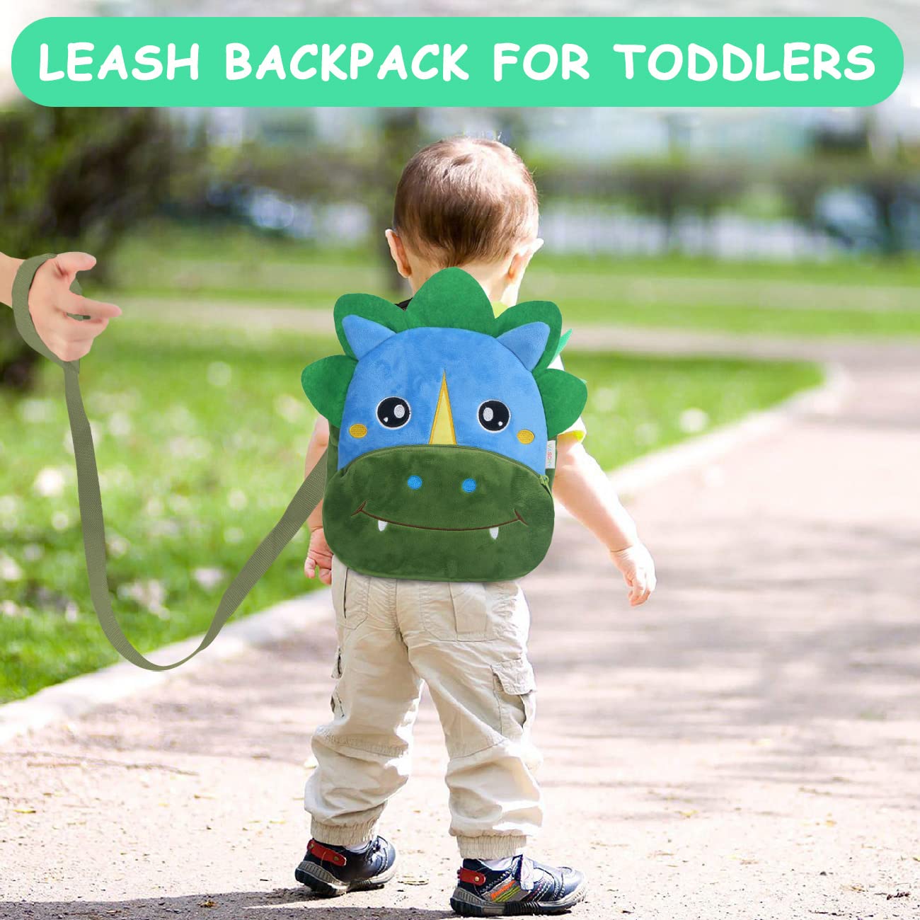 VASCHY Toddler Backpack, Baby Boys and Girls Cute Plush Animal Small Daycare Backpack for Baby Little Kids Yellow Cat