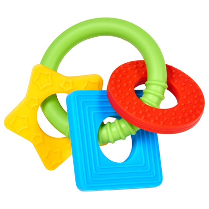 Dr. Brown's AquaCool Water-Filled Baby Teether, Cools & Massages Sore Gums, BPA Free, Pineapple and Apple, 2 Pack, 3m+