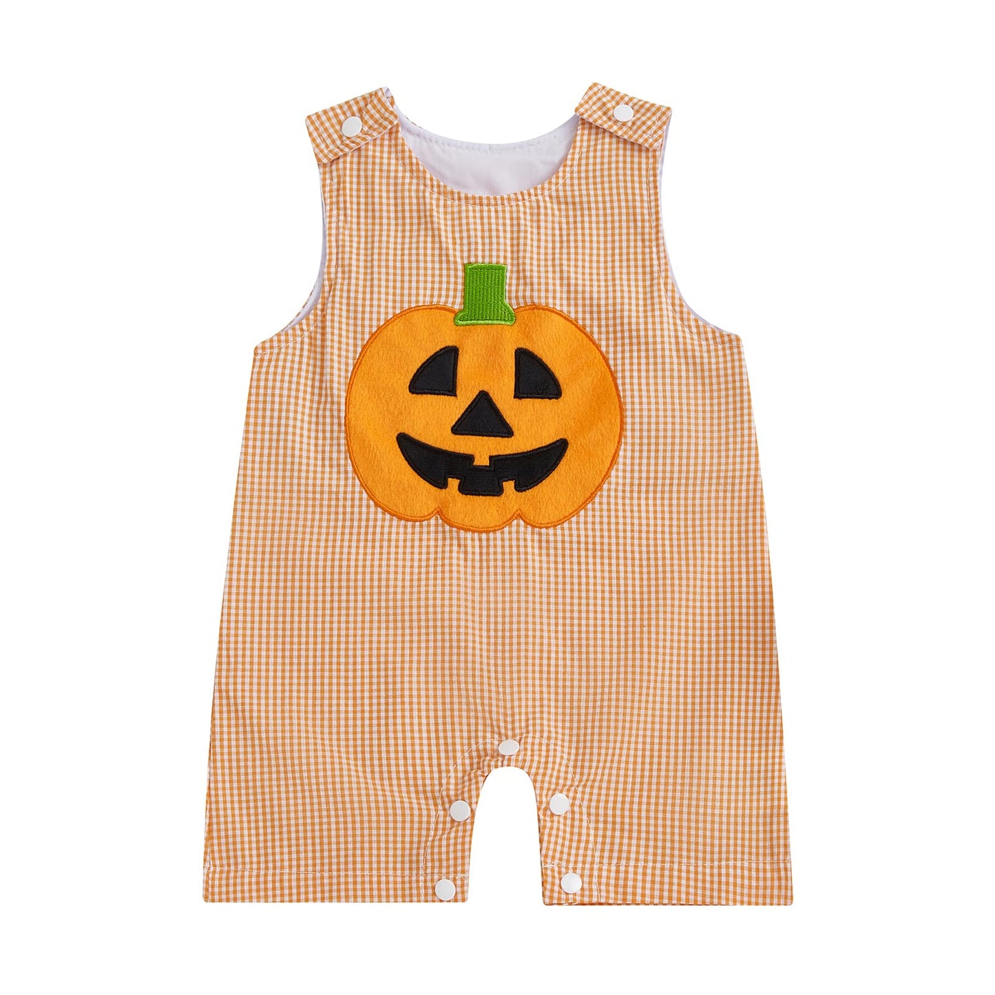 Baby Boy Summer Clothes Sleeveless Embroidery Dinosaur Striped Retro Romper Jumpsuit Smocked Shortall