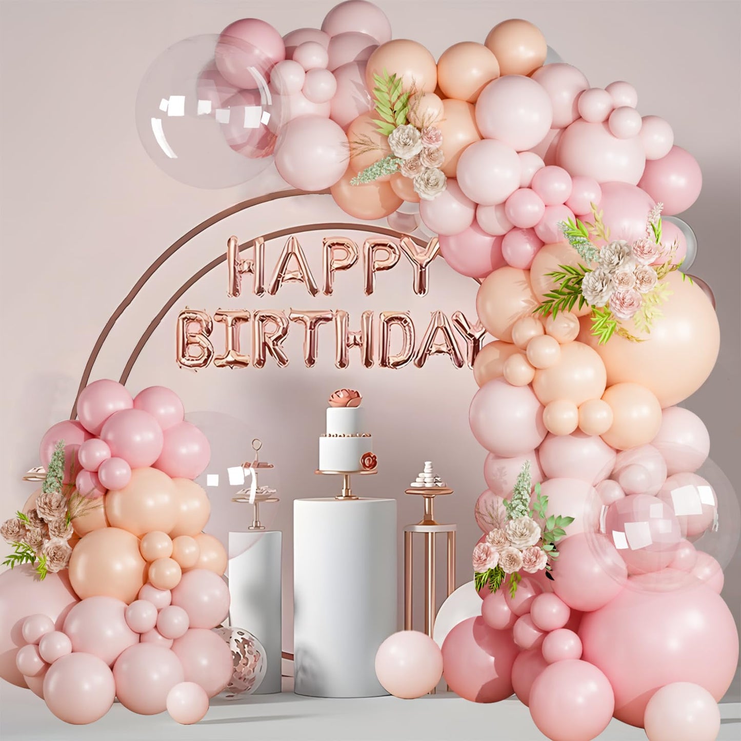 Dusty Blue Balloon Arch Kit,122 Pcs Dusty Blue and White Balloons,MacaronBlue White Balloon Arch Garland Kit for Boy Baby Shower Gender Reveal,Men Birthday,Graduation Decorations,Bridal Shower