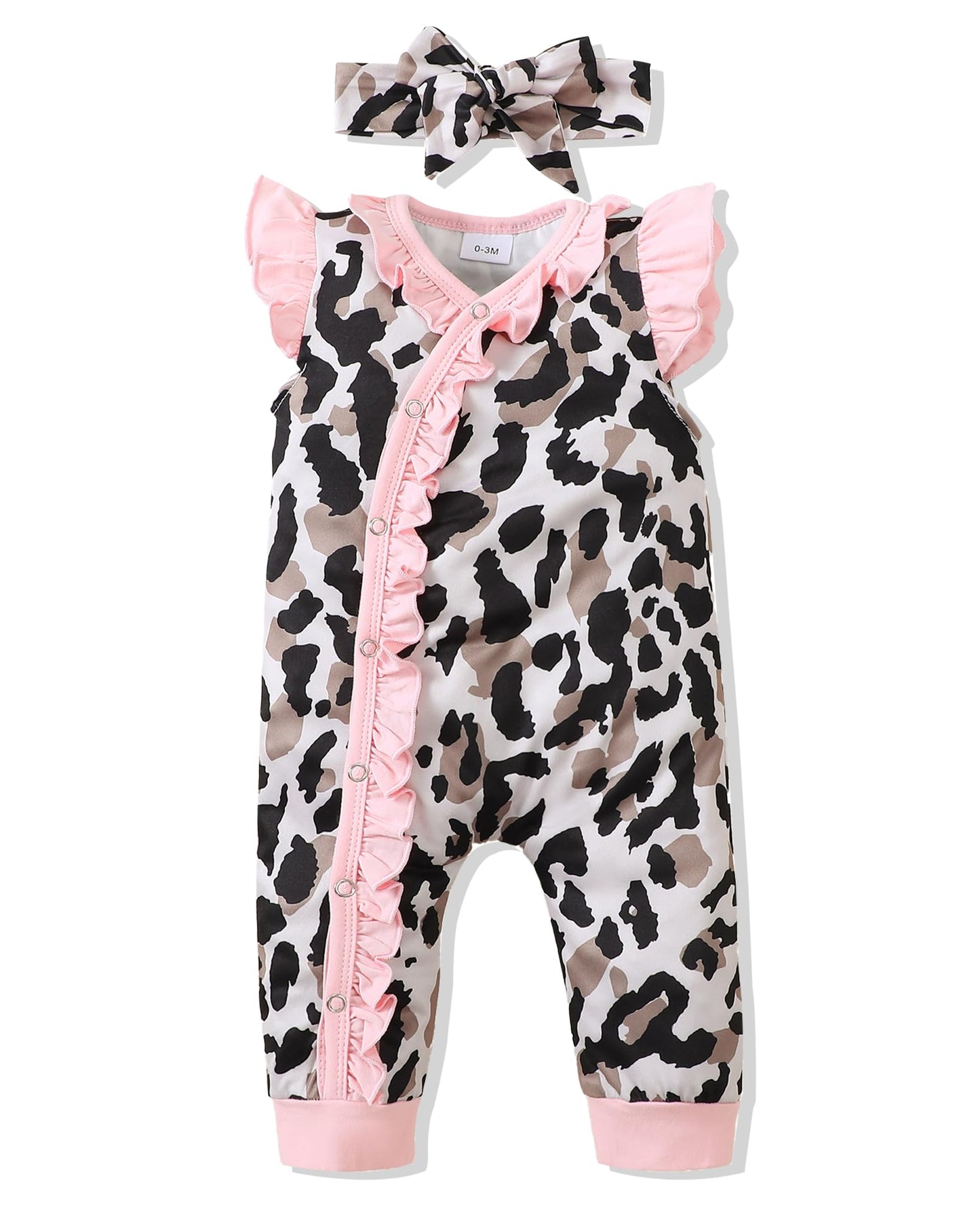 Mioglrie Newborn Baby Girl Clothes One Piece Jumpsuits Clothes Short Sleeve Rompers Summer Clothes for Baby