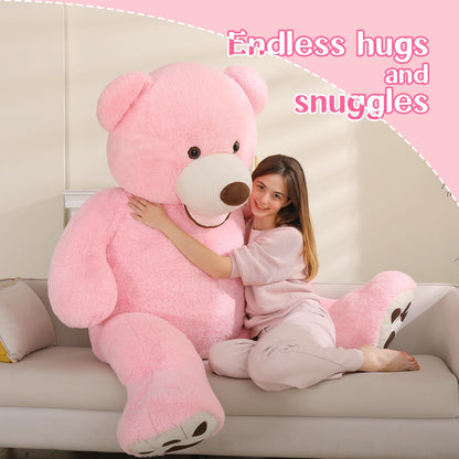 MaoGoLan Giant Teddy Bear Stuffed Animal, 10 Feet Tall, Jumbo Size Plush, Charming and Fluffy for Decorations, Celebrations, Valentine's Day