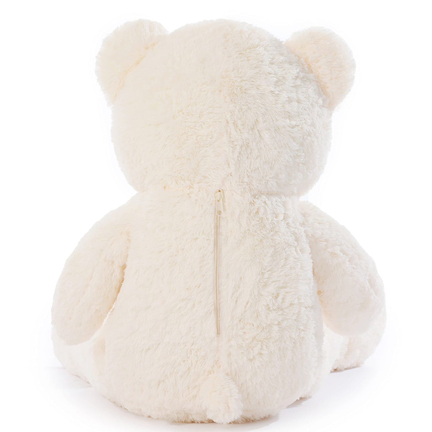 Poutmac Big Pink Teddy Bear 4Ft Giant Stuffed Animal Plush Toy for Girlfriend Women Kids for Valentines Christmas Birthday