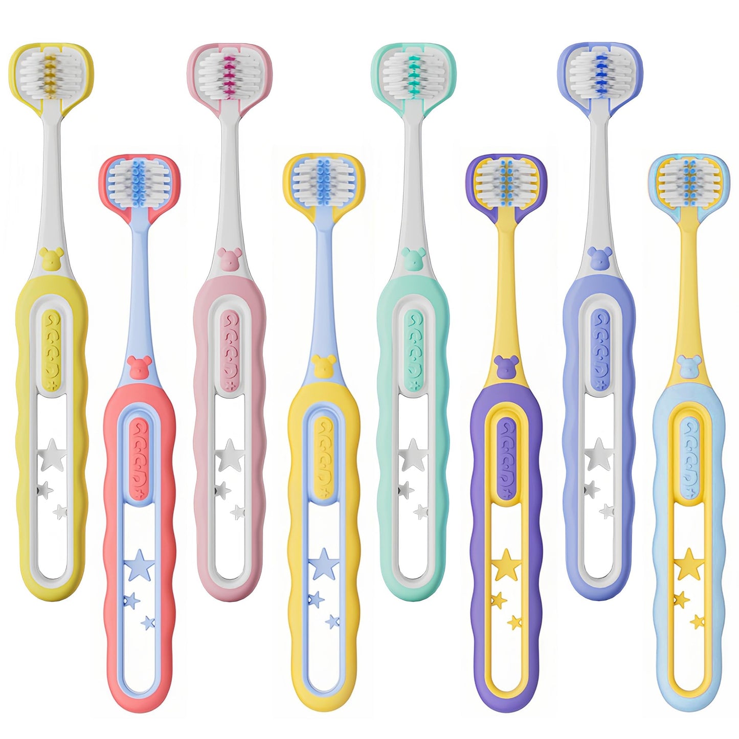 Baby Tongue Cleaner, Baby Toothbrush, 42Pcs Disposable Infant Toothbrush Clean Baby Mouth,Gauze Gum Cleaner Toothbrush Baby Oral Cleaning Stick Dental Care for 0-36 Month Baby+Free 1 Finger Toothbrush