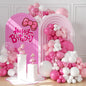 Sage Green Pink Balloon Arch kit,131Pcs Pastel Pink Green Sand White Peach Balloon Arch Graland Kit for Baby Shower Wedding Bridal Birthday Gender Reveal Party Decorations