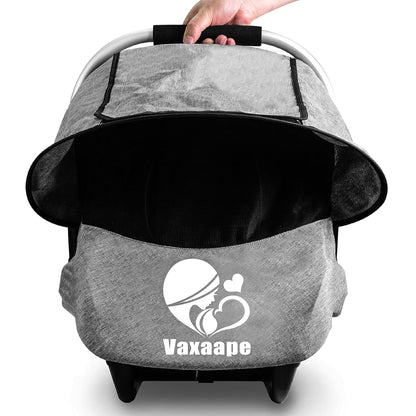 Car Seat Rain Cover,Food Grade EVA,Universal Car Seat Rain Weather Shields,Waterproof, Windproof Protection,Rain Cover Features Quick-Access Zipper Door+Ventilated Mesh Window for Insect Protection