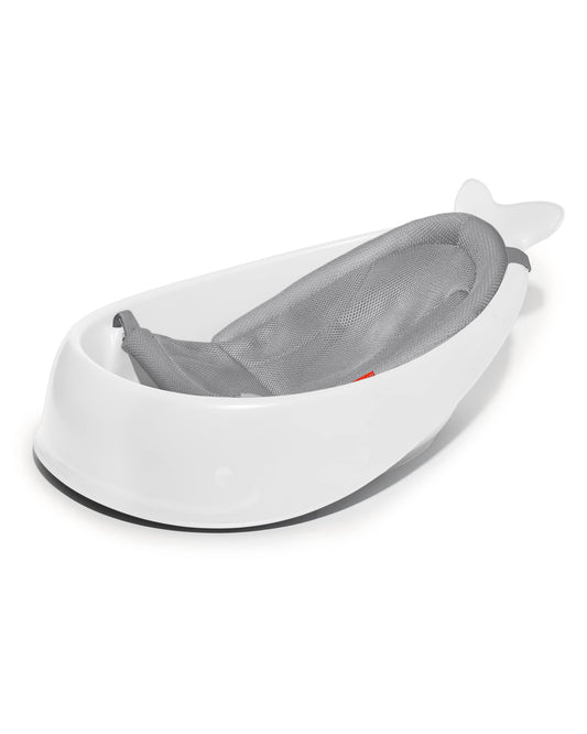Skip Hop Baby Bath Tub 4-in-1 Grow with Baby Infant to Toddler , White