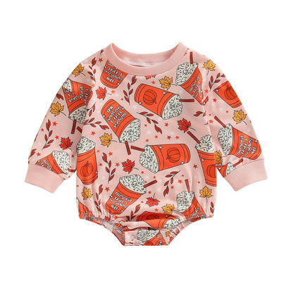 Easter Newborn Baby Girl Clothes Fuzzy Bunny Embroidery Romper Sweatshirt Bubble Jumpsuit Toddler Baby Girl Outfit