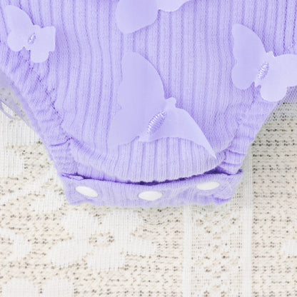 Baby Girl Summer Clothes Cute Newborn Girl Outfits Sleeveless Lace One Piece Romper + Headband 2pcs set 0-12 Months