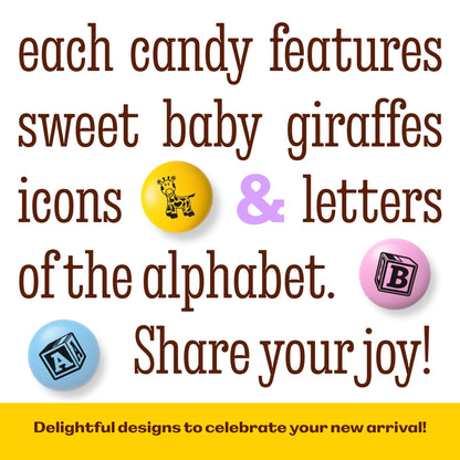 M&M'S World It's A Boy Milk Chocolate Candy 2lb Bag with White and Blue M&M'S for Baby Boy Showers Gender Reveal Parties and Baby Celebration Favors