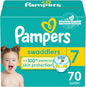 Pampers Baby Diapers - Swaddlers - Size 1, 198 Count, Ultra Absorbent Disposable Infant Diaper