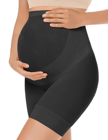 KIM S Shape Your Bump Seamless Maternity Shapewear for Dress, Pregnancy Postpartum Prevent Chafing Support-Underwear