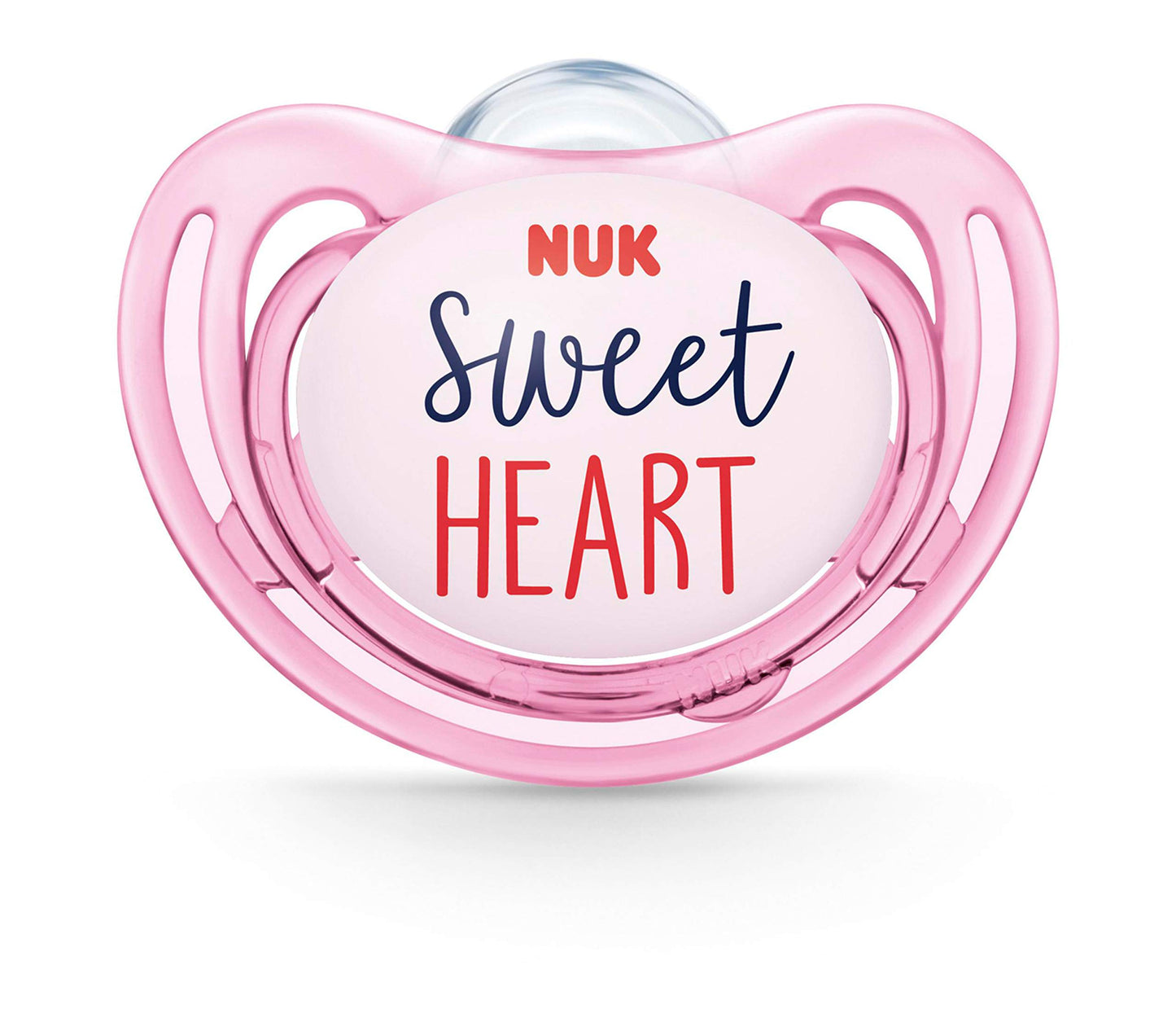 NUK Airflow Orthodontic Pacifier, Girl, 6-18 Months, 2 Count (Pack of 1)