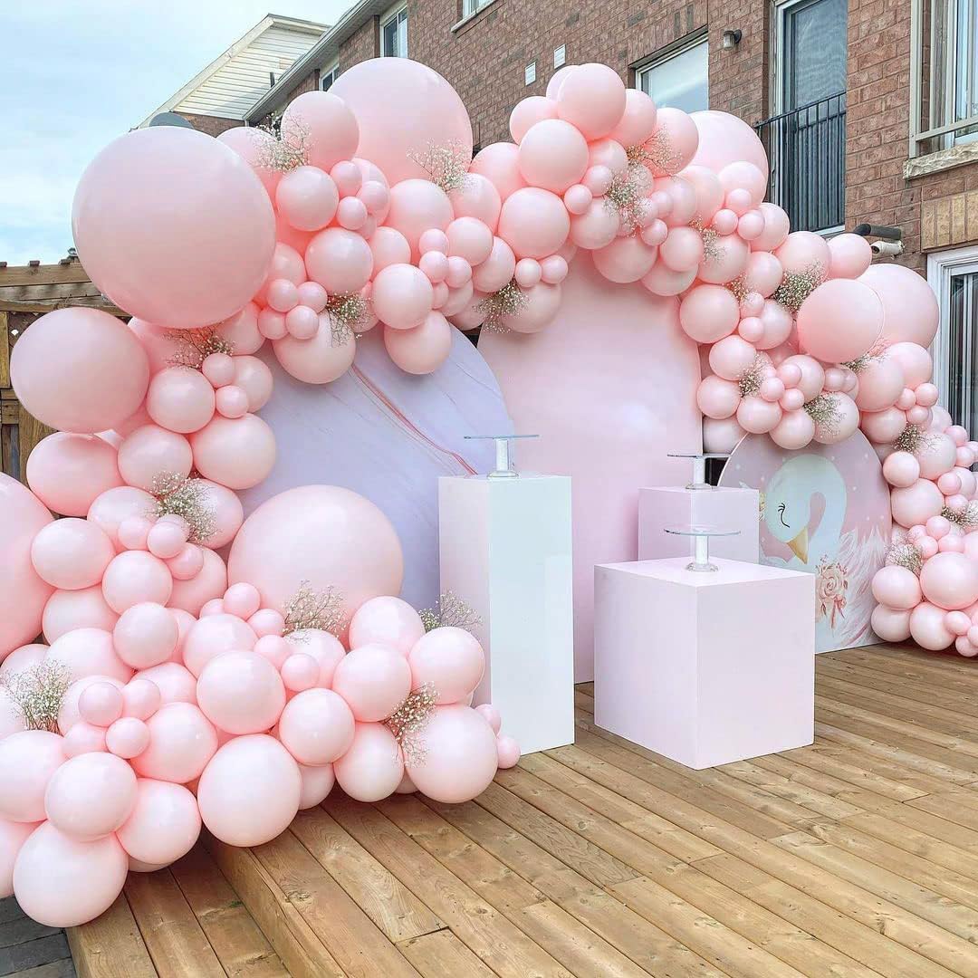 Double Stuffed Nude Balloon Garalnd Blush Beige Balloons Cream Brown Balloon Arch Kit Different Sizes Ivory Latex Balloons For Neutral Baby Shower Gender Reveal Birthday Boho Party Decorations