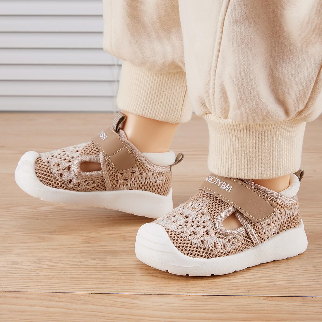 BMCiTYBM Baby Girls Boys Sandals Infant Toddler Summer Shoes Non-Slip 6-24 Months