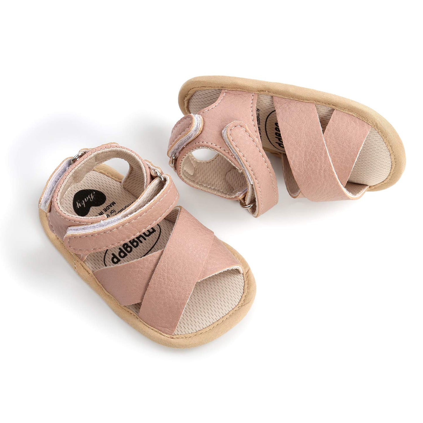 Baby Girls Boys Summer Sandals Unisex Infant Premium Soft Anti-Slip Rubber Sole Toddler Outdoor Beach Walking Shoes