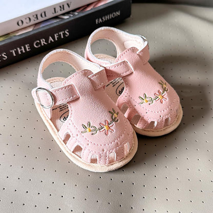 Baby Sandals Infant Boys Girls Summer Dress Flat Shoes Beach Sandals Newborn Crib Shoes First Walkers Prewalkers