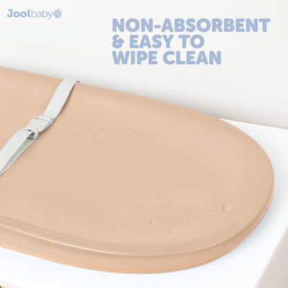 Jool Baby Waterproof Baby Changing Pad - Easy to Clean, Lightweight & Portable - Large Foam Cushion for Comfort (Sage)