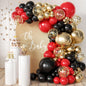 155Pcs Sage Green White Gold Balloon Garland Arch Kit with Gold Confetti Balloons for Graduation Baby Shower Decor Happy Birthday Party Wedding Jungle Decorations