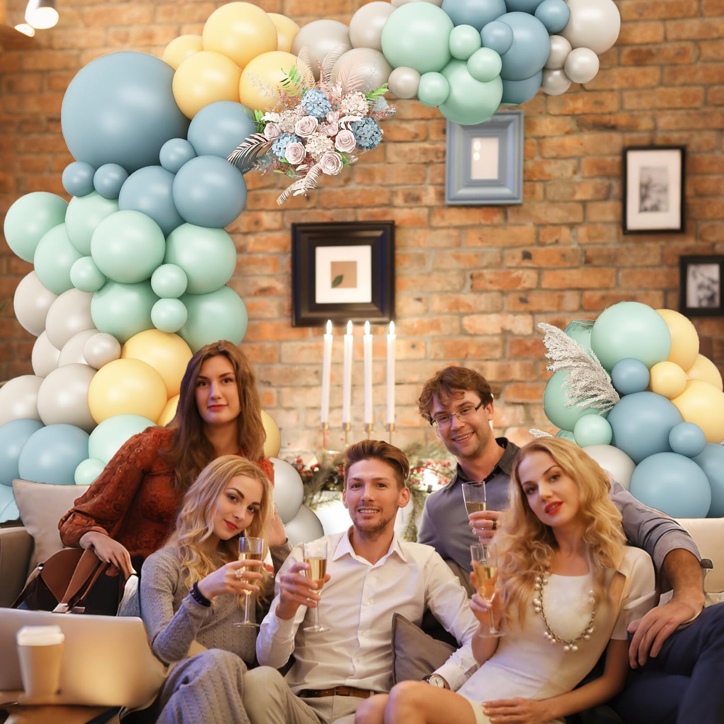 Ivory White Balloon Arch Kit,Boho Balloon Garland with Pastel Orange Cream Beige Champagne Gold White Sand Balloons for Neutral Baby Shower Wedding Boho Bridal Party Decorations