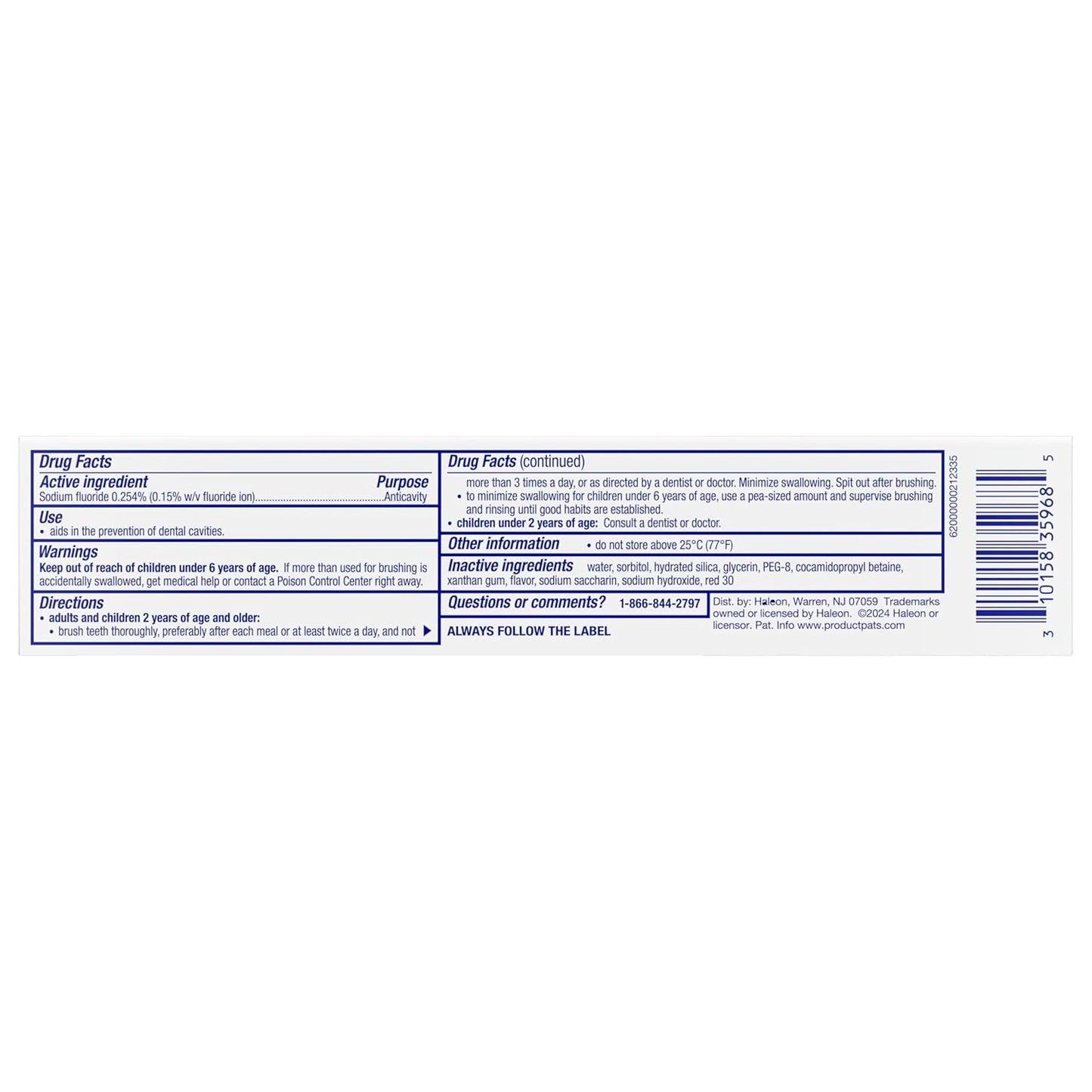 Sensodyne Pronamel Kids Toothpaste, Fluoride Anticavity Toothpaste, Cavity and Enamel Protection, for Ages 2+, Berry Twist Flavored, 4 oz (2 Pack)