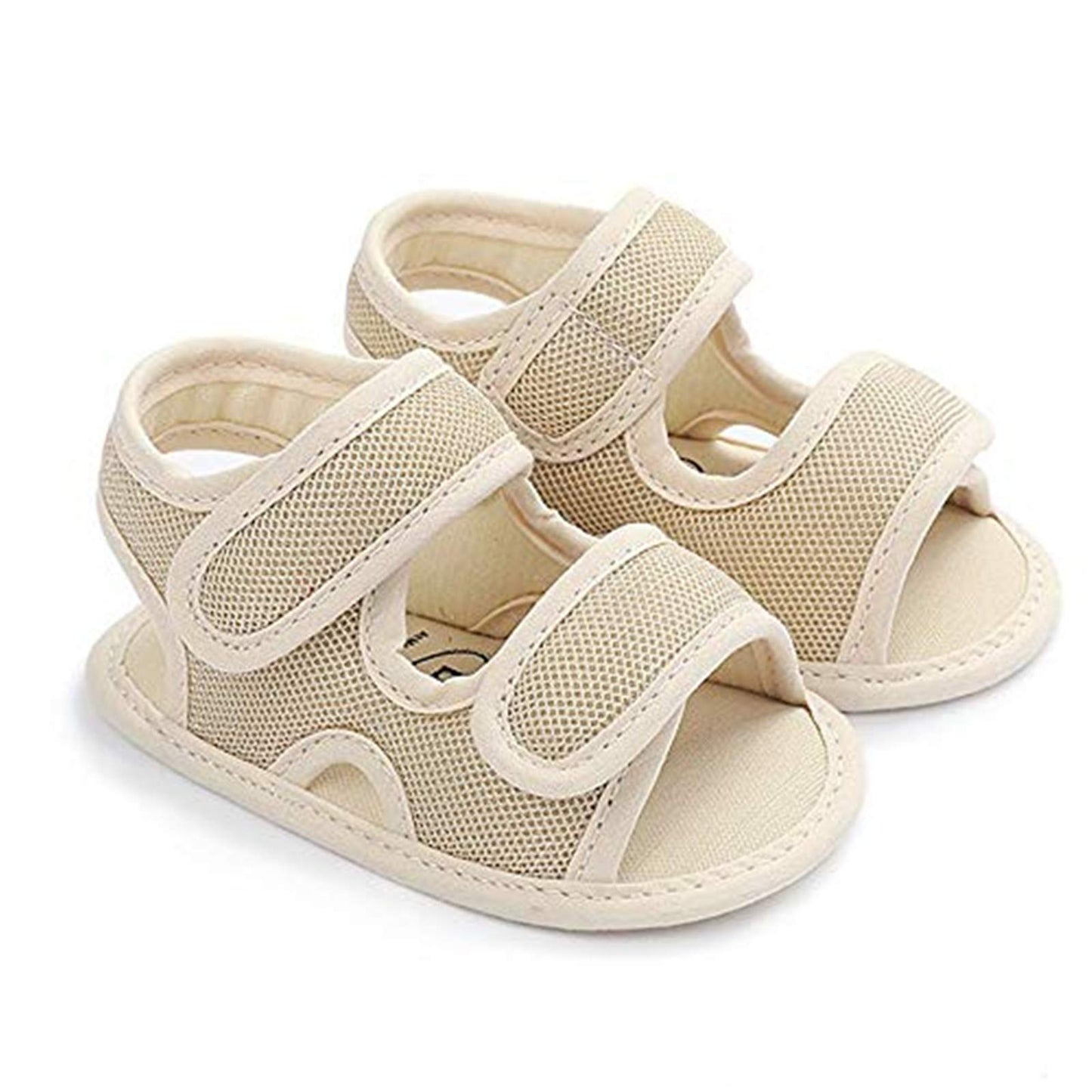 HsdsBebe Infant Baby Boys Girls Summer Beach Sandals Breathable Athletic Anti-slip Soft Sole Newborn First Walker Crib Shoes