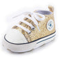 Unisex Baby Girls Boys Canvas High-top Shoes, Newborn Infant Anti-Slip Soft Sole Frist Walking Breathable Sneakers