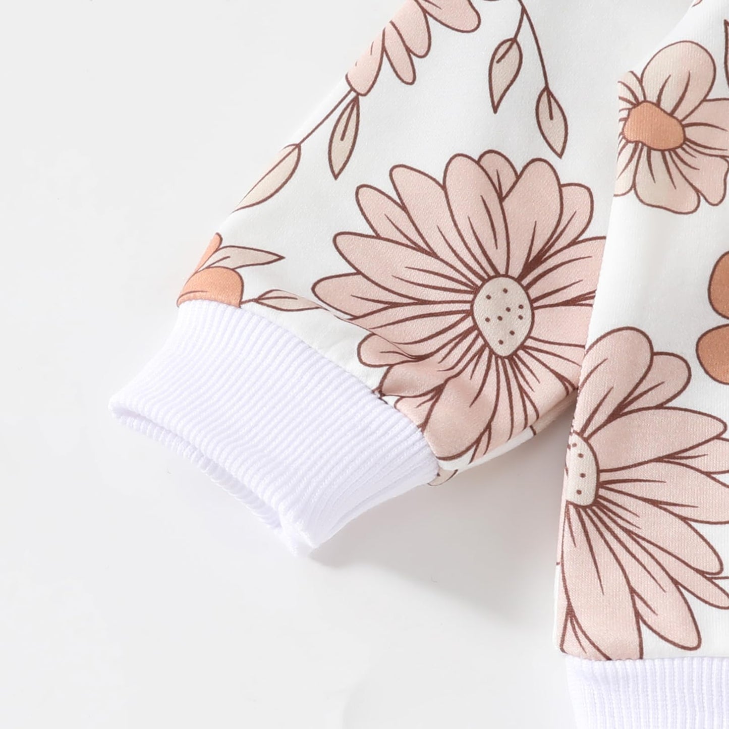 AMAWMW Infant Baby Girl Clothes Long Sleeve Loose Sweatshirts Pockets Pants Headband Outfits Fall Winter Spring Gift
