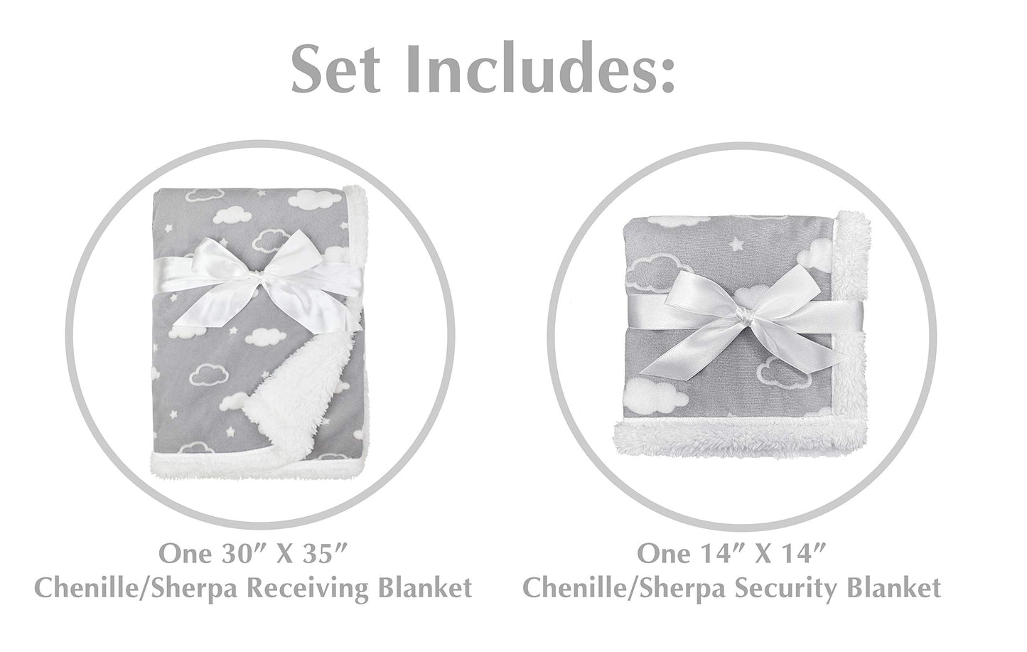 American Baby Company Heavenly Soft Chenille Sherpa Receiving Blanket, 3D Pink, 30" x 35", Warm and Cozy for Boys and Girls, Ideal for Baby Carrier, Stroller, and Travel