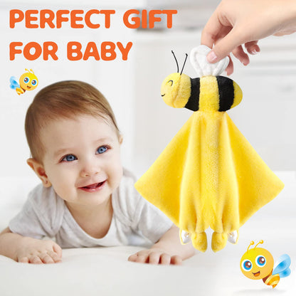 Pro Goleem Duck Security Blanket Soft Yellow Baby Lovey Unisex Lovie Baby Gifts for Newborn Toddler Snuggle Toy Stuffed Animal 16 Inch